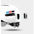 ROCKBROS casco de bicicleta luz LED integrada ultraligero antisudor seguridad ciclismo y visibilidad máxima