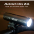 XOSS XL-1200 Luz para Bicicleta Recargable 1200 Lúmenes con Seis Modos Carga Tipo-C Ideal Ciclismo y Seguridad