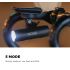 XOSS XL-400 luz bicicleta MTB USB recargable faro impermeable 400 lúmenes cinco modos instalación dual SEGURA