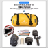 Bolsa Moto Impermeable 40/80L - Alforja Bici MTB - Portaequipajes Trasero - Accesorio Ciclismo