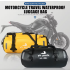 Bolsa Moto Impermeable 40/80L - Alforja Bici MTB - Portaequipajes Trasero - Accesorio Ciclismo