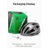 Casco de bicicleta ROCKBROS ultraligero con luz trasera LED recargable ideal para ciclismo urbano y MTB