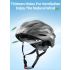Casco de bicicleta ROCKBROS ultraligero con luz trasera LED recargable ideal para ciclismo urbano y MTB