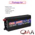 Inversor de Onda Sinusoidal Pura 2000W-4000W con Pantalla LED para Automóvil Energía Eficiente y Limpia 12V/24V