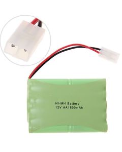 Baterías para dispositivos Ni-MH 12V AA 1800mAh recargables alta capacidad energía sostenible sin efecto memoria