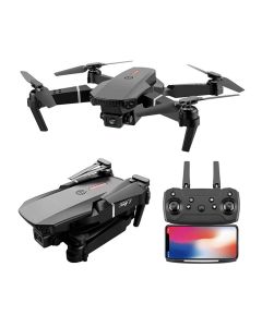 E88 Professional Mini WIFI HD 4k Drone con cámara Hight Hold Mode Plegable RC Plane Helicopter Pro Dron Toys Quadcopter Drones