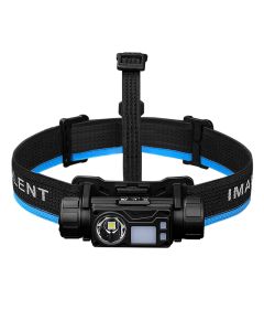 Linterna frontal con dos fuentes de luz LED IMALENT HT50