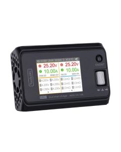 ToolkitRC M6D 500W 15A DC MINI Descargador de cargador inteligente de doble canal