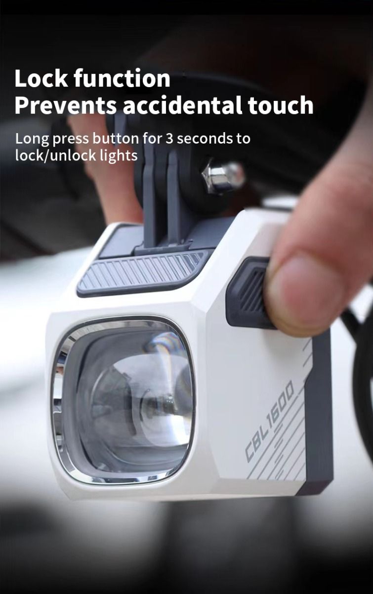 Magicshine CBL1600 Luz LED MTB 1600 lúmenes para bicicleta con montaje en manillar y control remoto