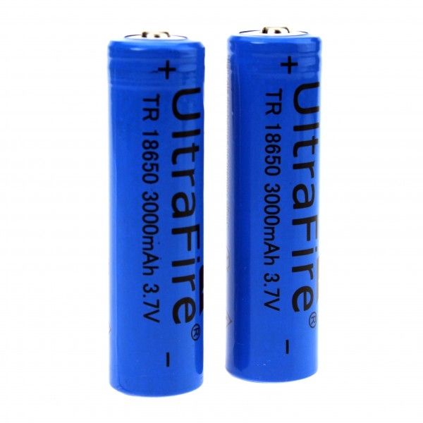 Descubre las baterías recargables UltraFire TR 3000mAh 18650 3.7V alta capacidad energía sostenible y recarga rápida