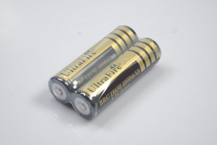 Batería UltraFire BRC 4000MAH 3.7V 18650 alta capacidad para linternas rendimiento fiable ecológica en promoción