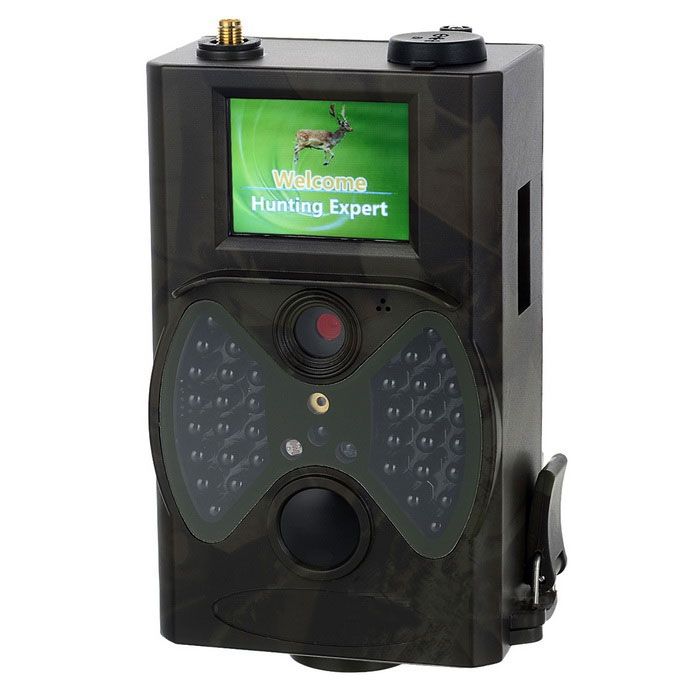 Cámara de Caza HC-300M 12MP 1080P con Visión Nocturna y Capacidad de Video Ideal para Monitoreo de Vida Silvestre