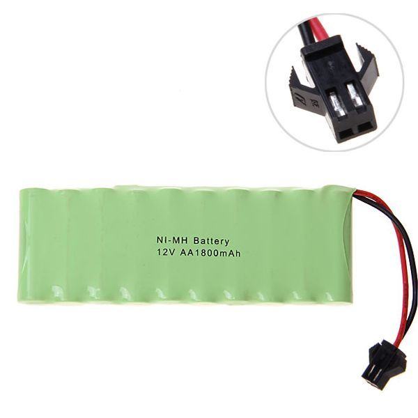 Batería recargable Ni-MH AA de 12V 1800mAh ecológica para aplicaciones versátiles y rendimiento de alta capacidad