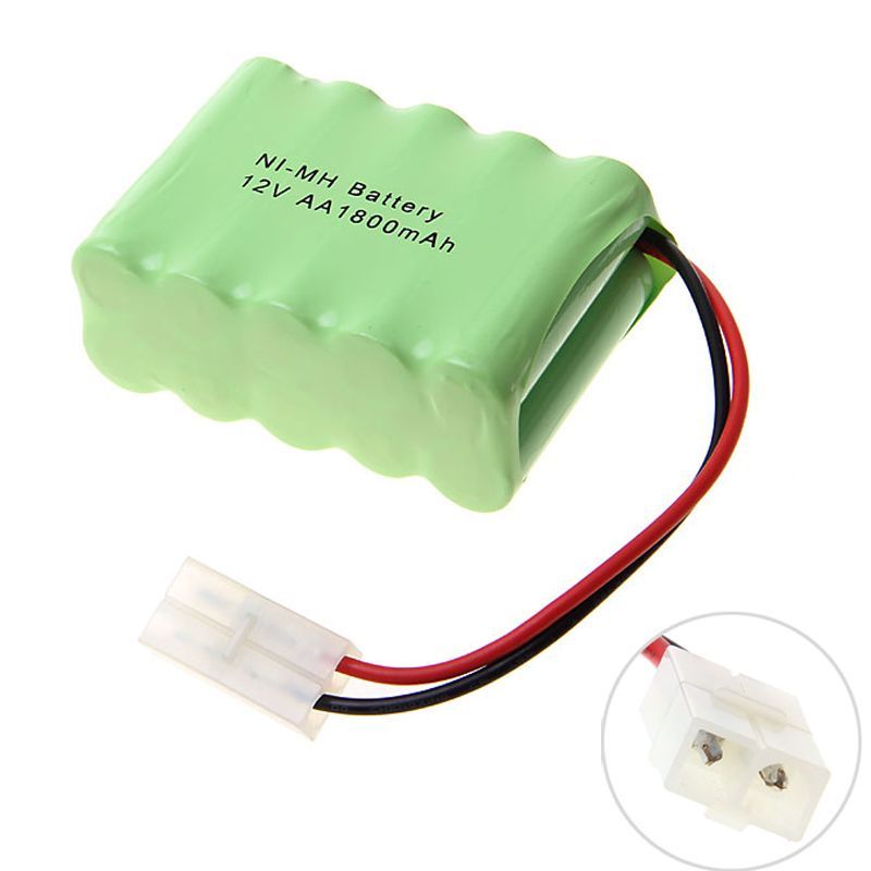 Batería recargable 12V AA 1800mAh Ni-MH alta capacidad energía duradera solución sostenible amigable con el medio ambiente