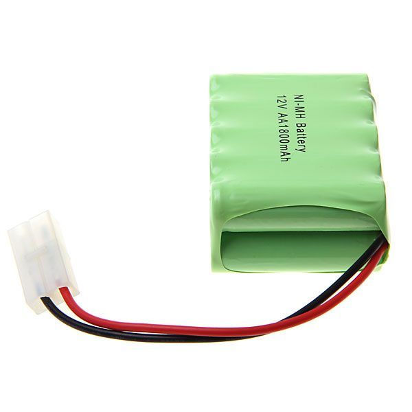 Batería recargable 12V AA 1800mAh Ni-MH alta capacidad energía duradera solución sostenible amigable con el medio ambiente