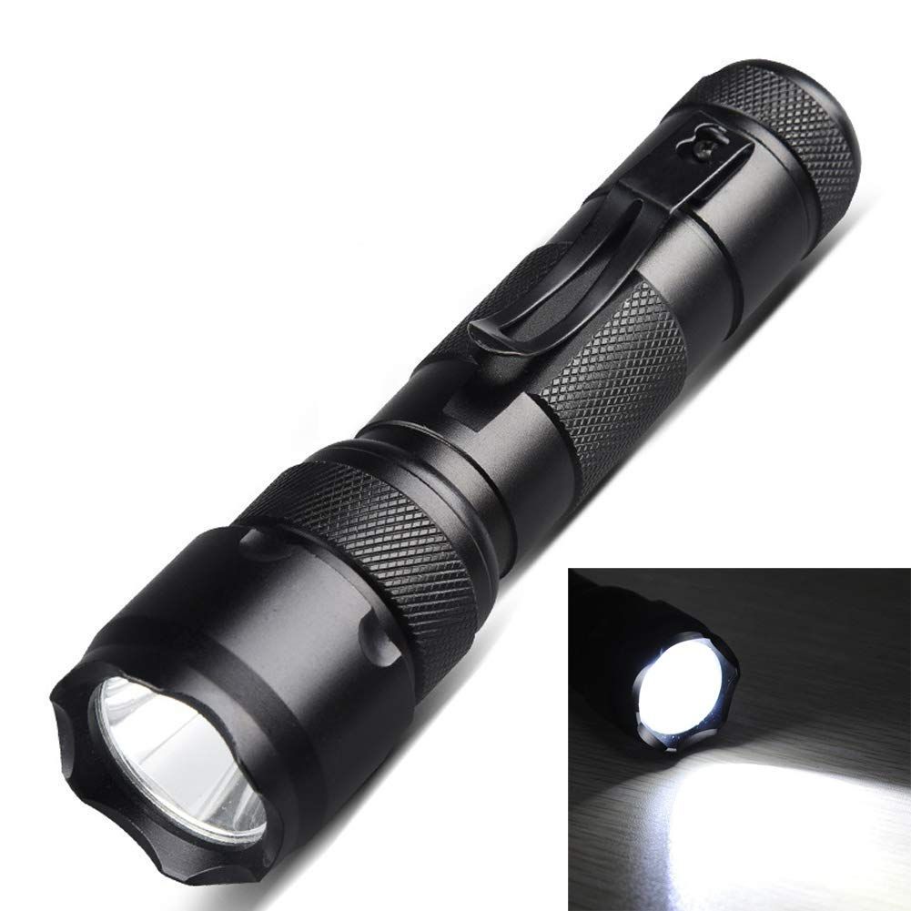 UltraFire WF-502B.2 Linterna LED 1600 Lúmenes Ligera 5 Modos Duradera Camping Táctica Emergencia