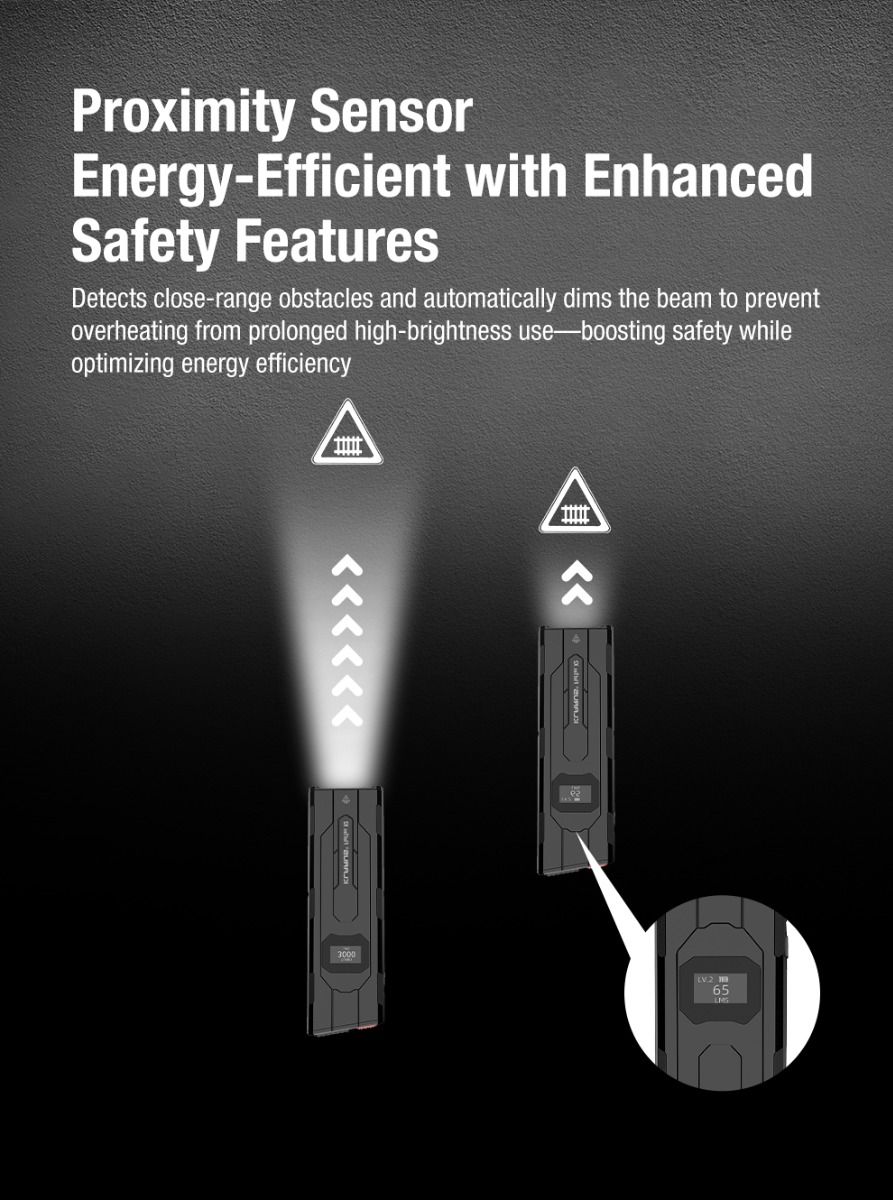 Klarus X2 Linterna Táctica EDC Ultradelgada, 3000 Lúmenes Recargable USB-C, Potente y Compacta para Bolsillo