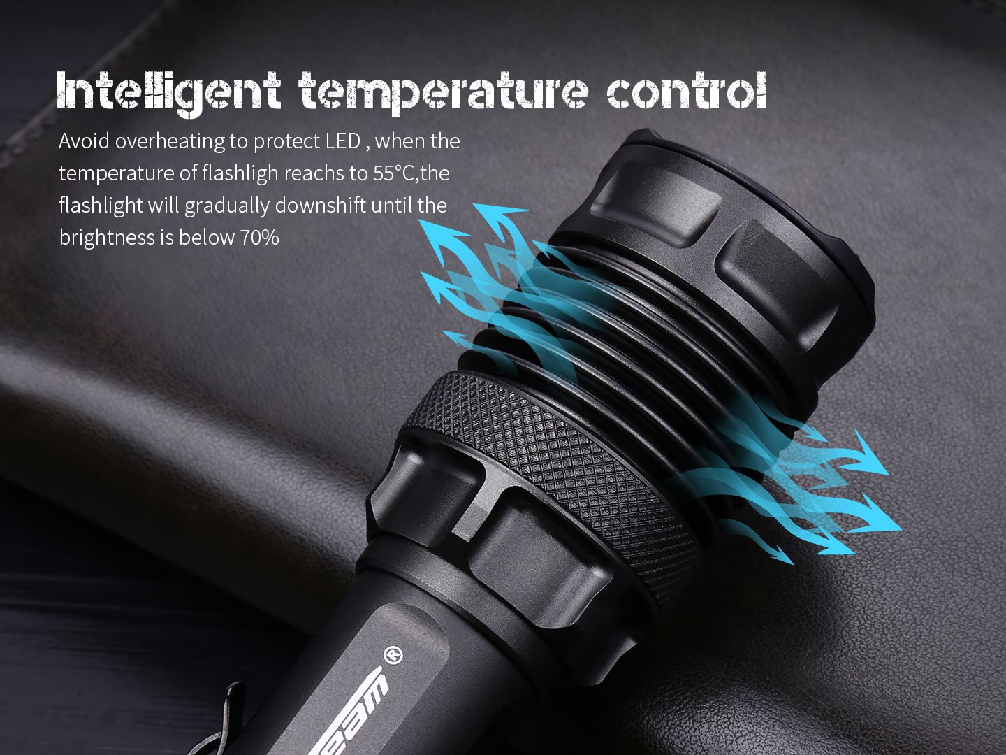 Linterna táctica de alto rendimiento JETBEAM M37 PRO