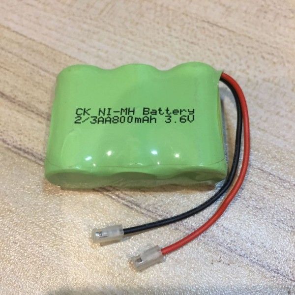 Batería recargable Ni-MH 2/3 AA 3.6V 800mAh