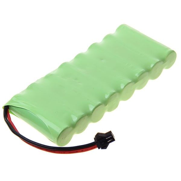 Paquete de baterías Ni-MH AA 9.6V 1800mAh con conector SM
