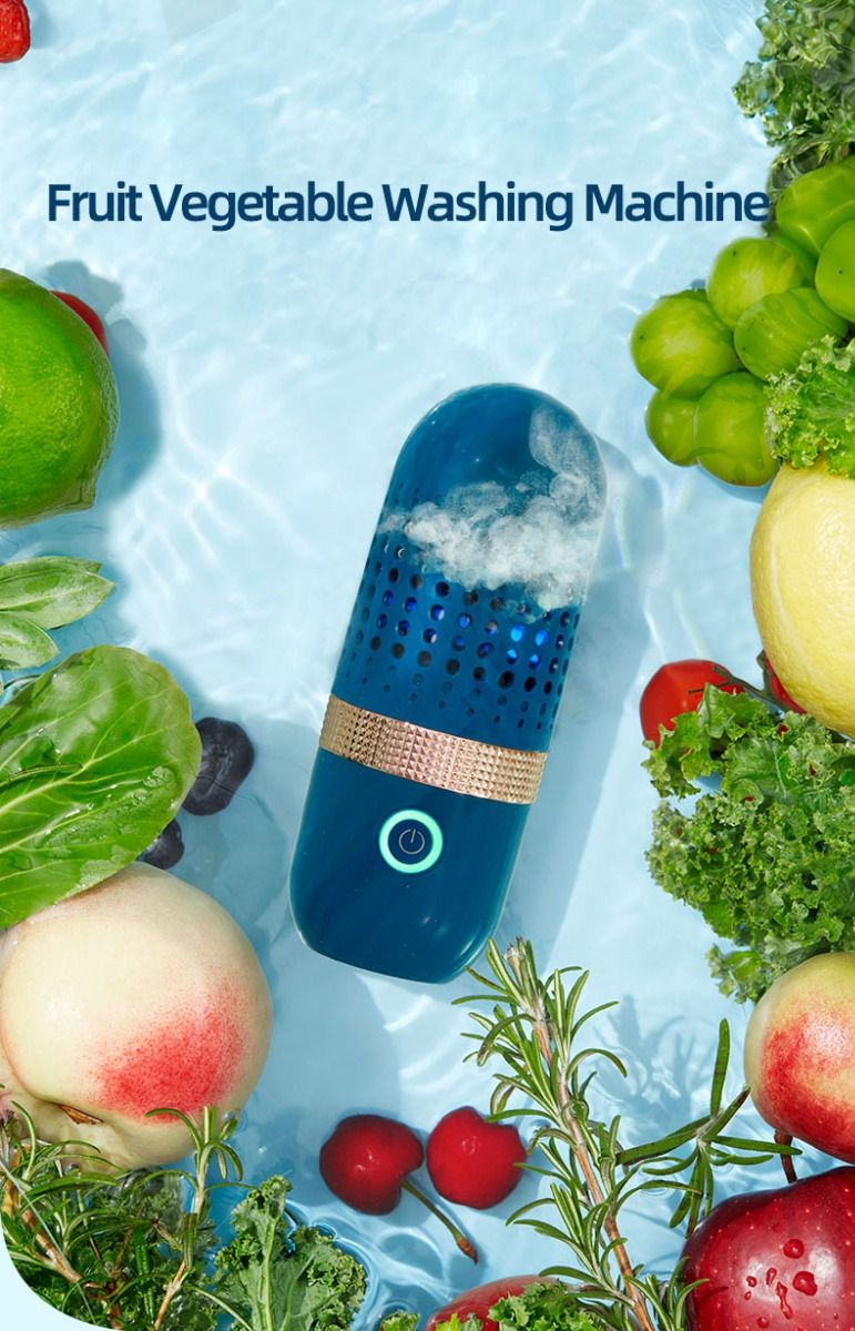 Donlim Desinfectante Verduras Máquina lavavajillas portátil para sanitizar y eliminación de pesticidas
