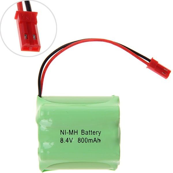 Paquete de batería recargable Ni-MH 3A 8,4V 800mAh en forma de escalera