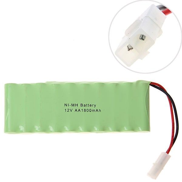 Paquete de batería recargable Ni-MH AA 12V 1800mAh