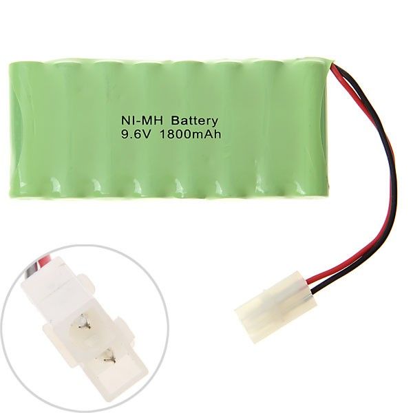 Paquete de baterías Ni-MH AA 9.6V 1800mAh