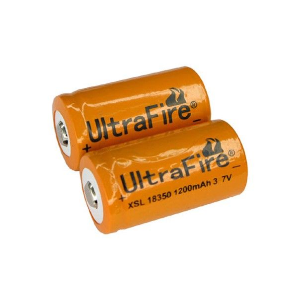 Batería recargable Ultrafire XSL 18350 1200mAh 3.7V de alto rendimiento para energía duradera y dispositivos electrónicos