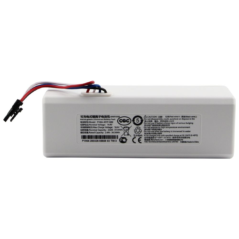 Batería Original de Robot 1C P1904-4S1P-MM para Aspiradora Xiaomi Mijia Mi Alta Capacidad Limpieza del Hogar