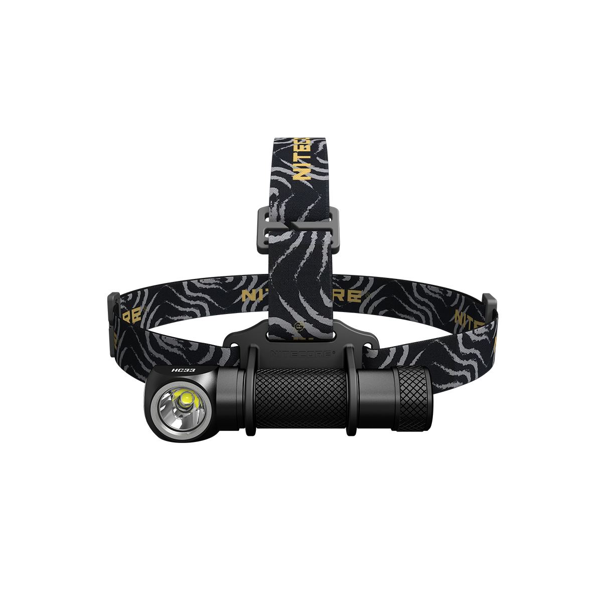 Nitecore HC33 Faro LED Ajustable 1800 lúmenes Iluminación Superior Recargable para Camping y Senderismo