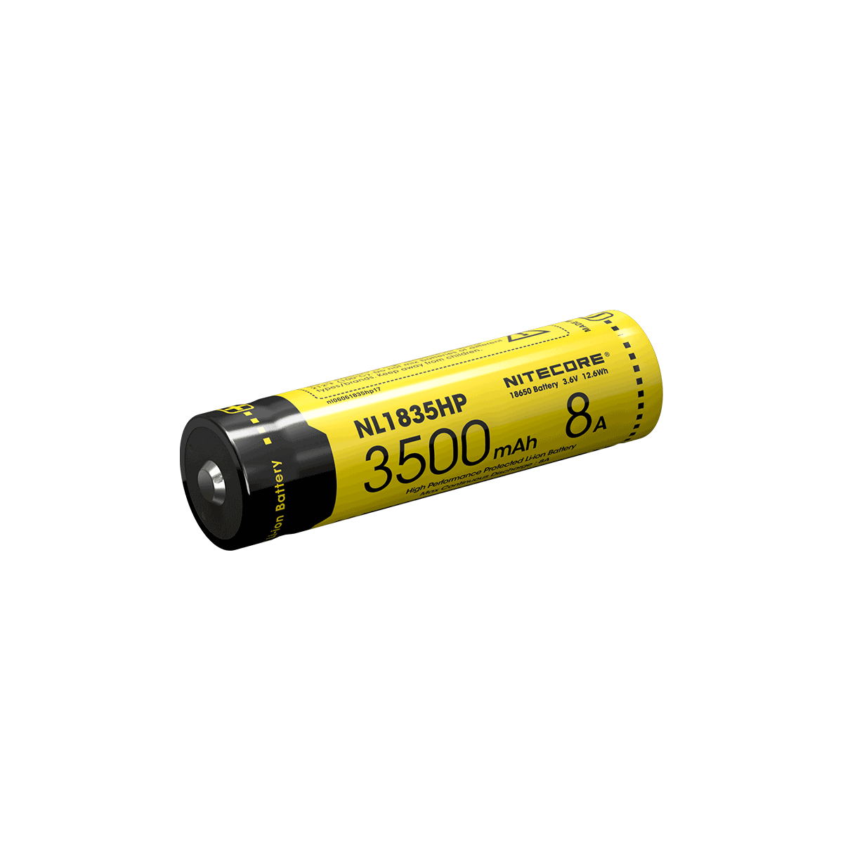 Nitecore NL1835HP 3500mAh Batería Recargable 18650 de Alto Rendimiento para Linternas y Gadgets Tecnológicos