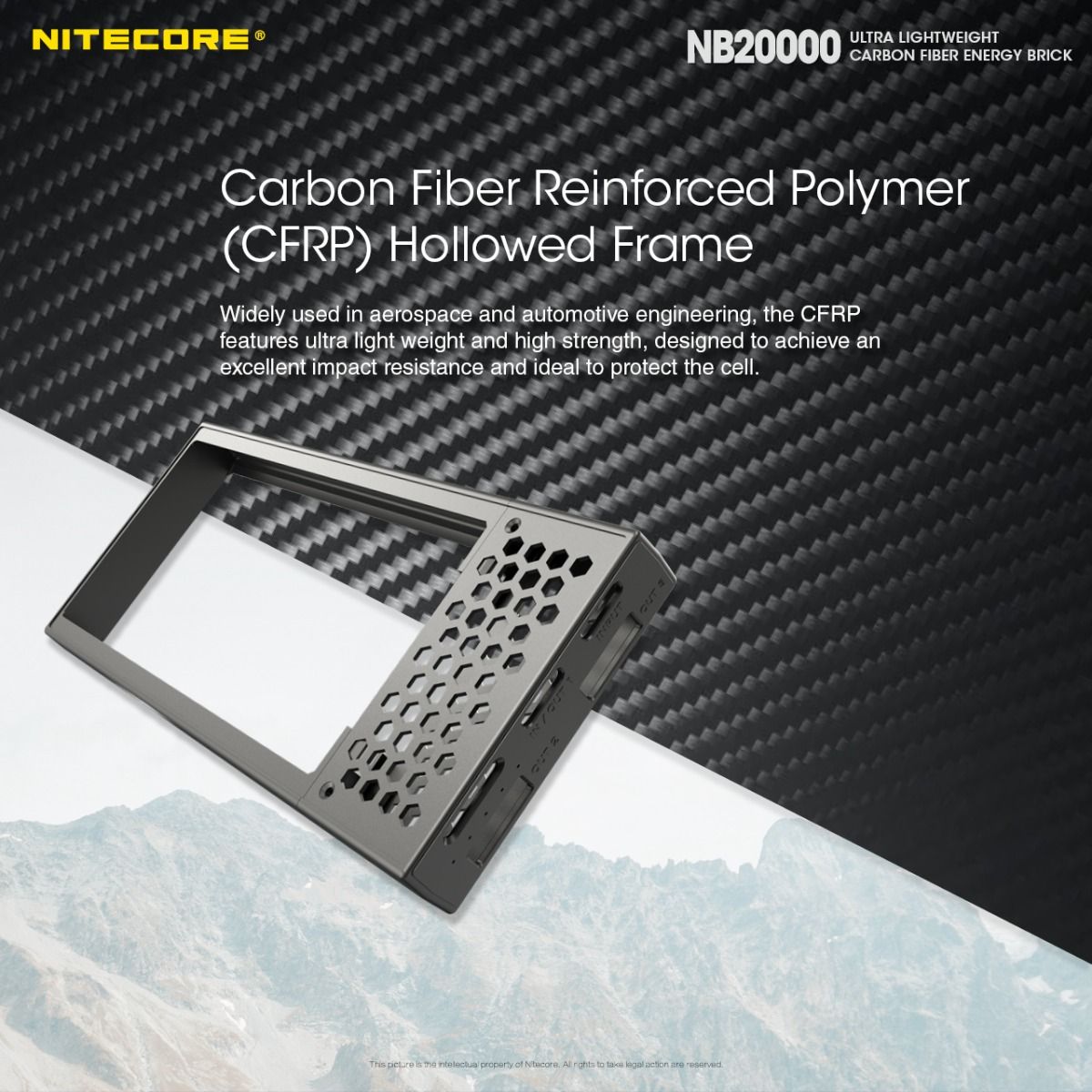 Nitecore NB20000 QC Puerto Dual Banco de Energía 20000mAh Ligero Carga Rápida USB USB-C Cargador para Smartphone