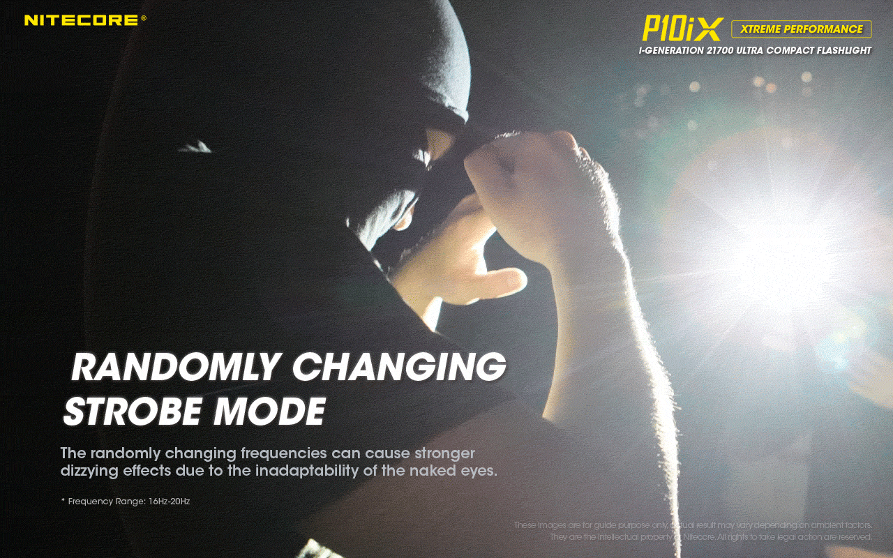 Nitecore P10iX 4000 lúmenes, linterna táctica potente, 4 x LED XP-L2 V6, haz de 158 m, larga autonomía y durabilidad
