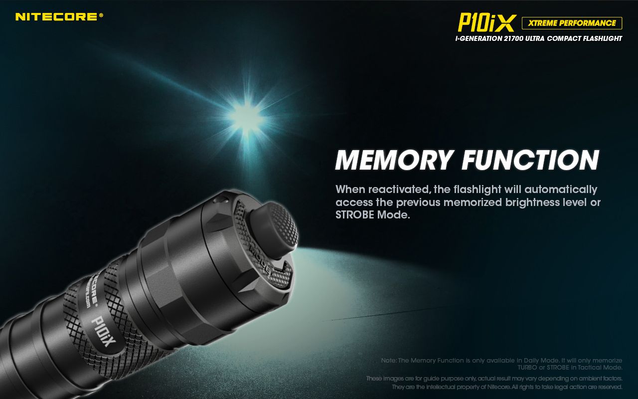 Nitecore P10iX 4000 lúmenes, linterna táctica potente, 4 x LED XP-L2 V6, haz de 158 m, larga autonomía y durabilidad