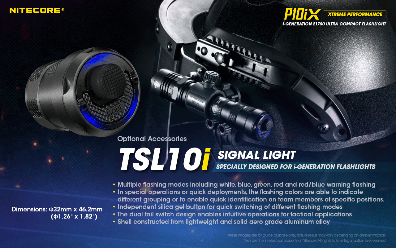 Nitecore P10iX 4000 lúmenes, linterna táctica potente, 4 x LED XP-L2 V6, haz de 158 m, larga autonomía y durabilidad