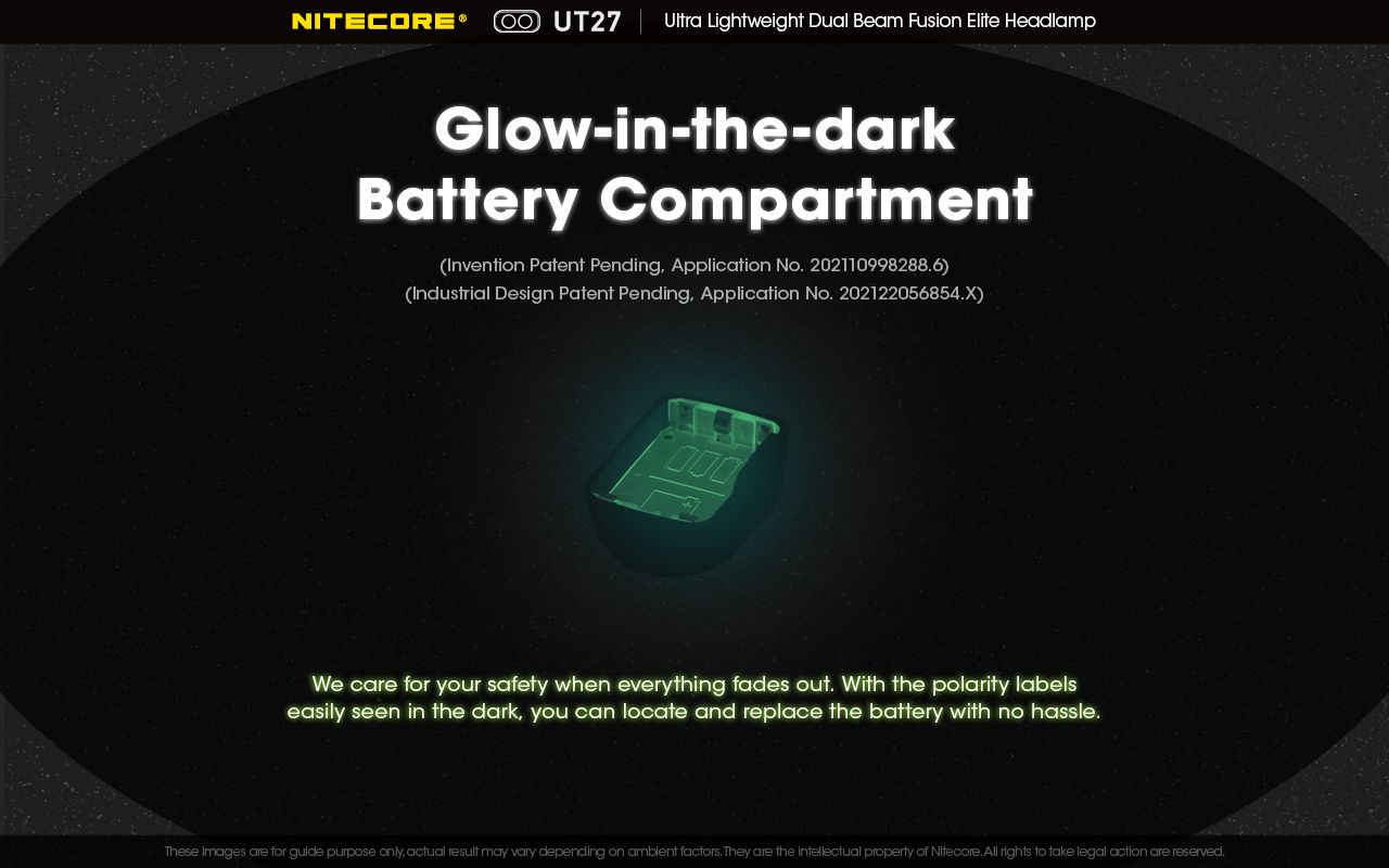 Nitecore UT27 Linterna frontal LED 520 lúmenes 2 x XP-G3 S3 Tech Diseño robusto Modos versátiles para aventuras nocturnas