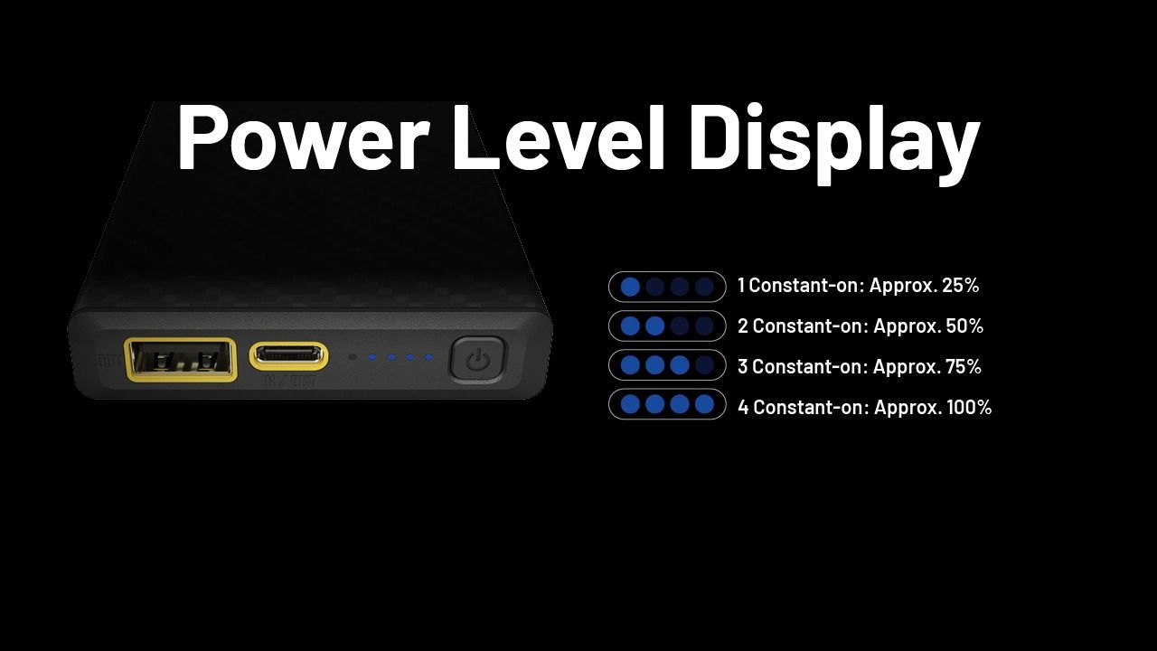 Nitecore Summit 10000 Power Bank -40°C, Batería Externa Carga Rápida, Ligera y Compacta para Senderismo/Camping