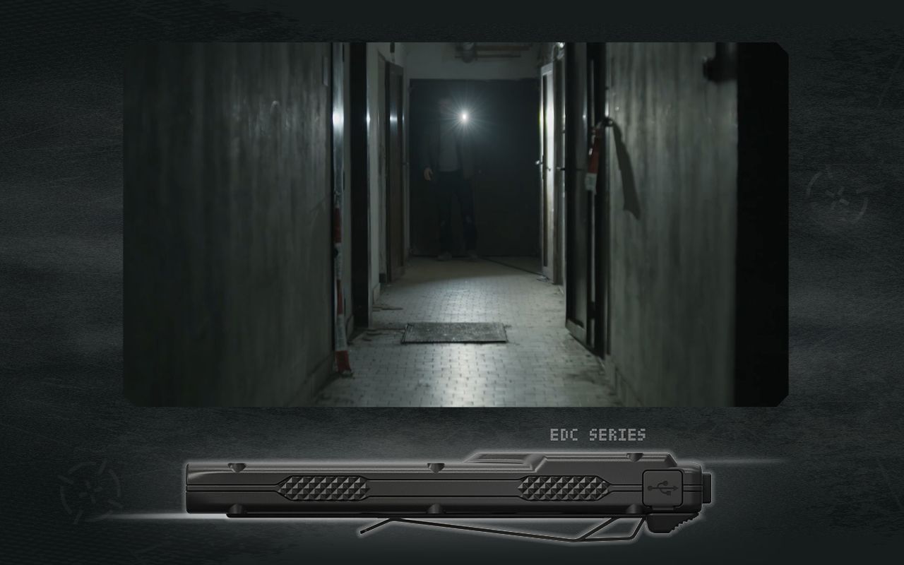 Linterna recargable NITECORE EDC27 ligera de 3000 lúmenes para aventuras al aire libre y preparación para emergencias