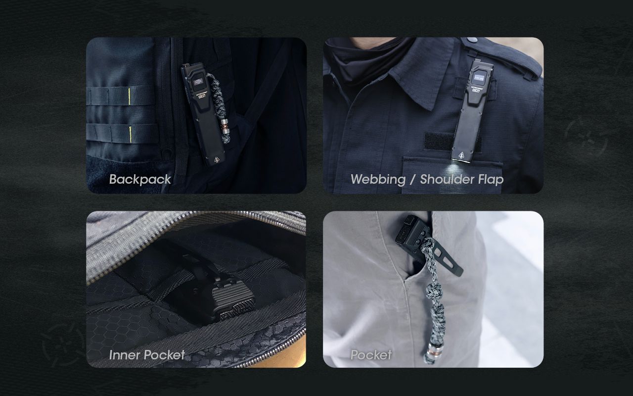 Linterna recargable NITECORE EDC27 ligera de 3000 lúmenes para aventuras al aire libre y preparación para emergencias