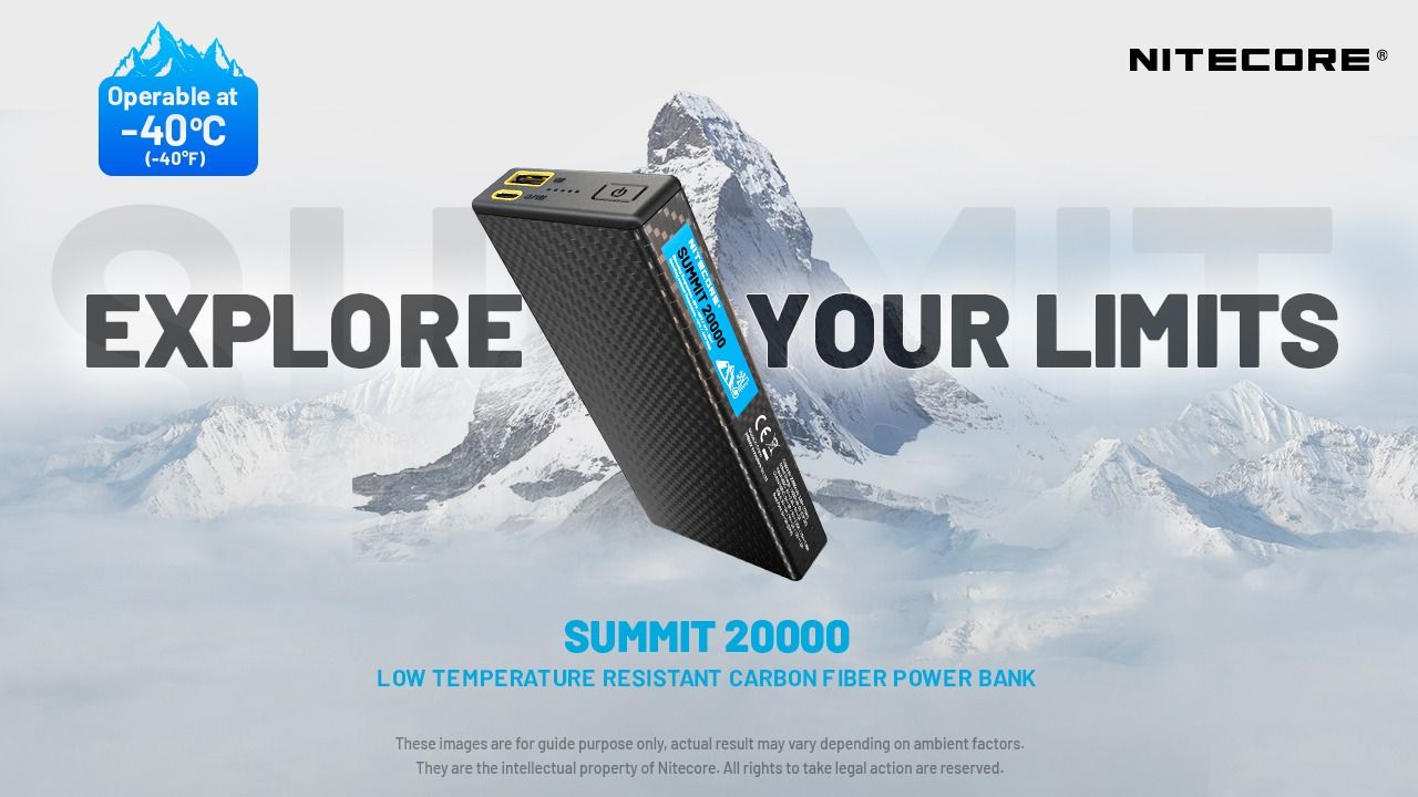 Nitecore Summit 20000 Banco de Energía
