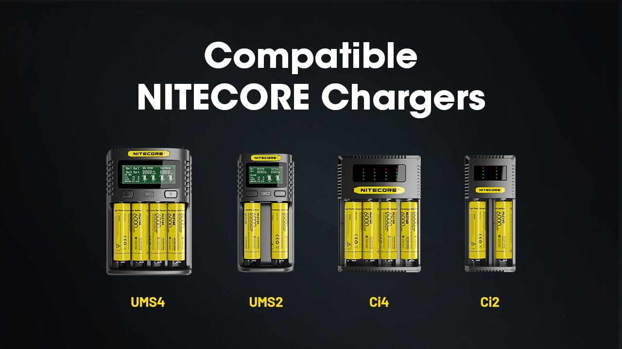 Batería recargable NITECORE NL2160 6000mAh 3.6V alta descarga eficiencia ideal linternas alta potencia