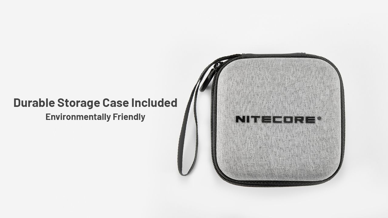 Linterna Frontal NITECORE HC65 UHE 2000 lúmenes Recargable USB-C con Larga Duración de Batería para Campamento