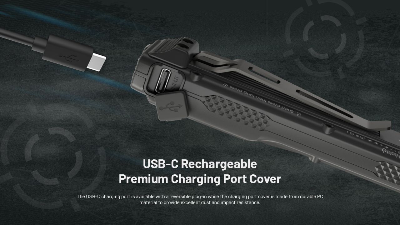 Linterna Nitecore EDC25 Compacta de 3000 lúmenes con USB-C, linterna EDC versátil de alto lumen para exteriores.