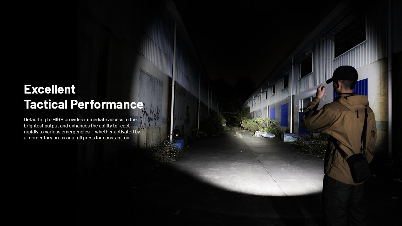 Nitecore MT1C Pro Linterna EDC 1000 Lúmenes Compacta y Duradera Linterna de Senderismo y Emergencia Haz de 360 m