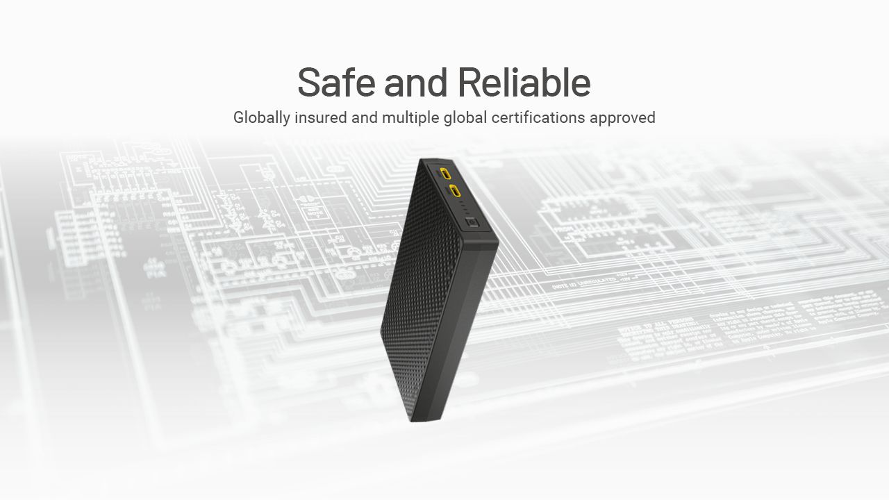 Banco de energía Nitecore NB20000 Gen3 20000mAh Dual Port USB-C alta capacidad carga rápida diseño compacto