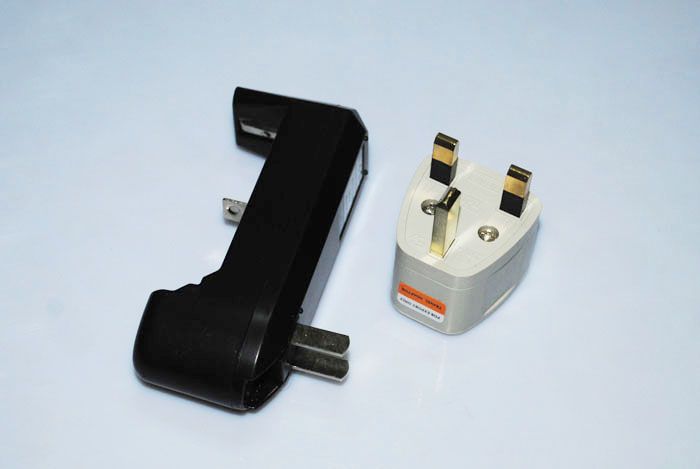 Cargador universal de una sola celda (solución de carga rápida) para baterías recargables 18650, 16340, AA, AAA y CR123A