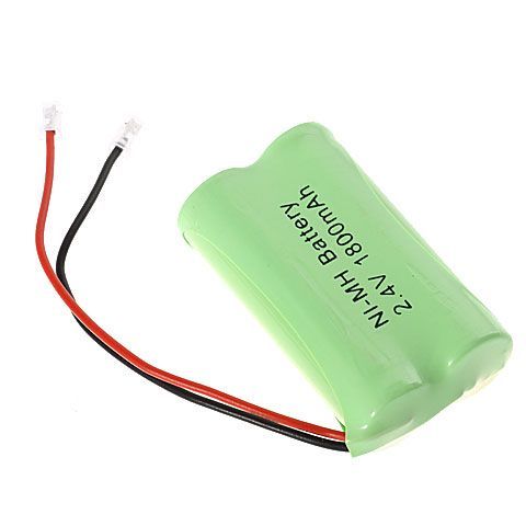Batería recargable Ni-MH AA de 2.4V y 1800mAh, ecológica y de alta capacidad para juguetes y controles remotos.
