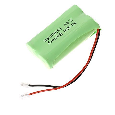 Batería recargable Ni-MH AA de 2.4V y 1800mAh, ecológica y de alta capacidad para juguetes y controles remotos.