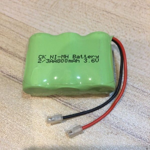 Batería recargable Ni-MH 2/3 AA 3.6V 800mAh